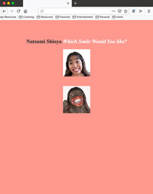 click to view example html pages