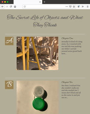 click to view example html pages