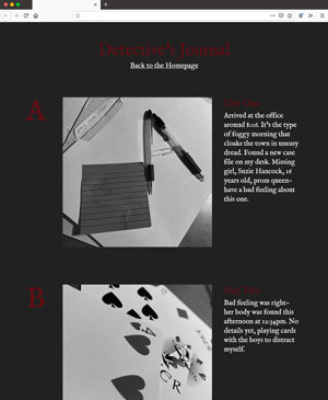 click to view example html pages