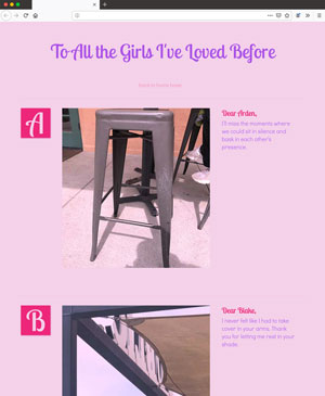 click to view example html pages