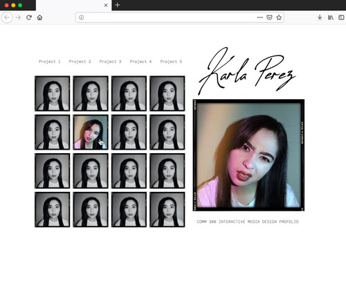 click to view example html pages